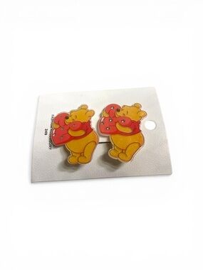 Cute Winnie-the-Pooh Hair Clips